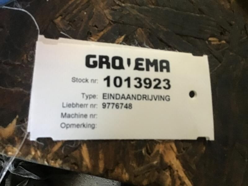 Liebherr Final Drive - Suspension: picture 2 Liebherr Final Drive - Suspension: picture 2