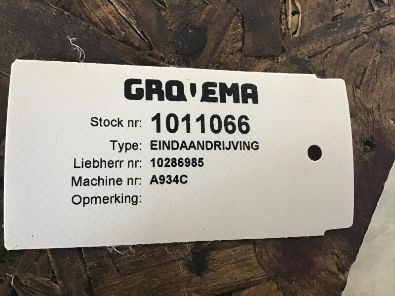 Liebherr Final drive - Suspension: picture 3 Liebherr Final drive - Suspension: picture 3