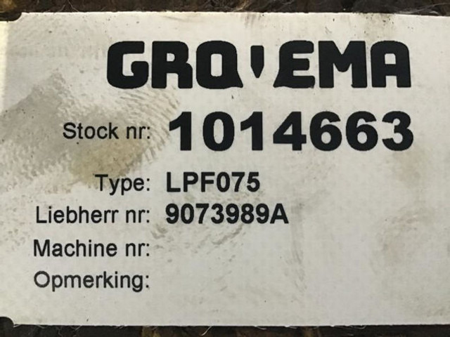 Liebherr LPF075 - Hydraulic cylinder: picture 5 Liebherr LPF075 - Hydraulic cylinder: picture 5