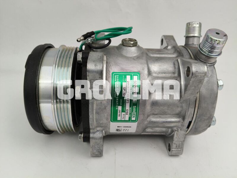 Liebherr R922 / R926 COMP / R926 K-LC / R922 Li - A/C compressor: picture 1 Liebherr R922 / R926 COMP / R926 K-LC / R922 Li - A/C compressor: picture 1