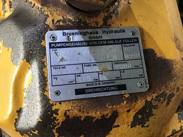 Hydraulic pump Rexroth A10V045: picture 6