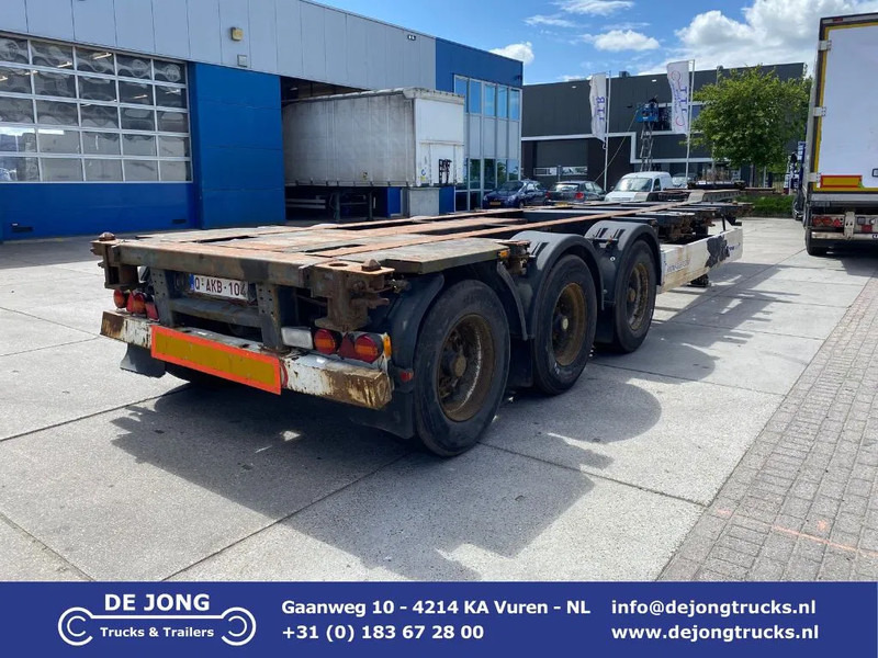 Krone SD 27 / Container Chassis / BPW + Drum / 1x Extendable / 45 FT - Container transporter/ Swap body semi-trailer: picture 1 Krone SD 27 / Container Chassis / BPW + Drum / 1x Extendable / 45 FT - Container transporter/ Swap body semi-trailer: picture 1