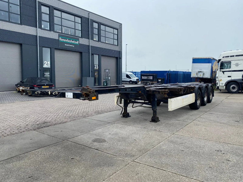 Krone SDC 27 / Container Chassis / BPW + Drum / Lift Axle - Container transporter/ Swap body semi-trailer: picture 4 Krone SDC 27 / Container Chassis / BPW + Drum / Lift Axle - Container transporter/ Swap body semi-trailer: picture 4