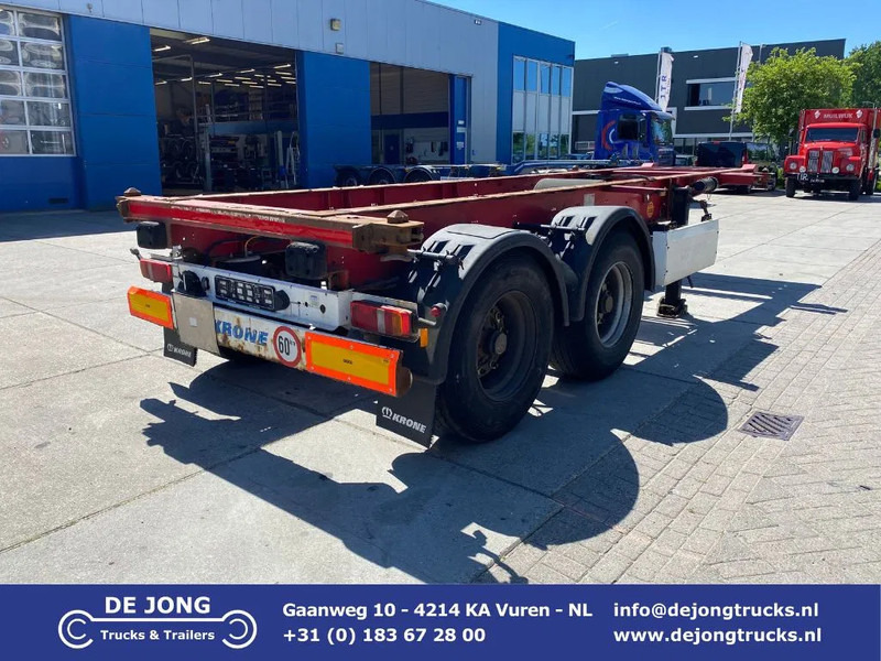 Krone SZ 20 FT Container Chassis / Disc Brakes - Container transporter/ Swap body semi-trailer: picture 1 Krone SZ 20 FT Container Chassis / Disc Brakes - Container transporter/ Swap body semi-trailer: picture 1
