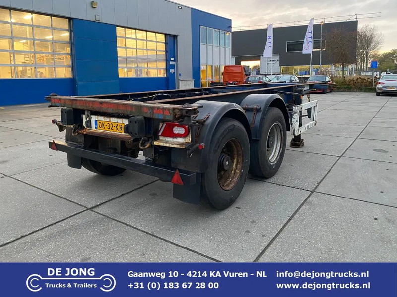 Krone SZF18 / 20 FT Container Chassis / SAF - Container transporter/ Swap body semi-trailer: picture 1 Krone SZF18 / 20 FT Container Chassis / SAF - Container transporter/ Swap body semi-trailer: picture 1