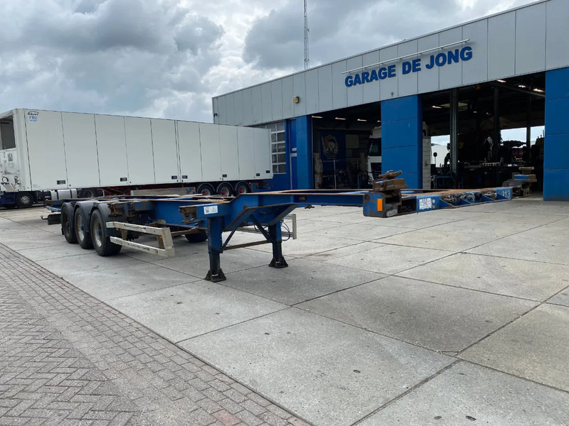 Renders Container chassis / BPW + Drum / 40 FT - Container transporter/ Swap body semi-trailer: picture 5 Renders Container chassis / BPW + Drum / 40 FT - Container transporter/ Swap body semi-trailer: picture 5