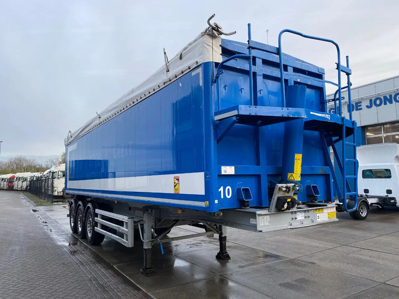 Tipper semi-trailer Stas S300CX / Tipper ALU / 55 M3 / Mercedes + Disc / 1x Lift Axle: picture 6