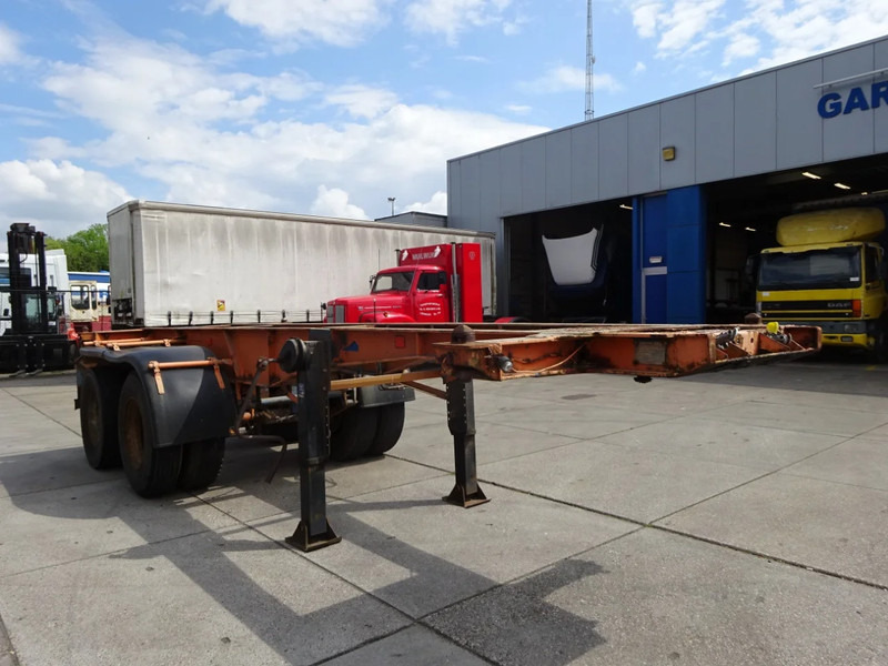 Van Hool 20 FT Container Chassis / Steel Suspension / Double Tyres - Container transporter/ Swap body semi-trailer: picture 4 Van Hool 20 FT Container Chassis / Steel Suspension / Double Tyres - Container transporter/ Swap body semi-trailer: picture 4