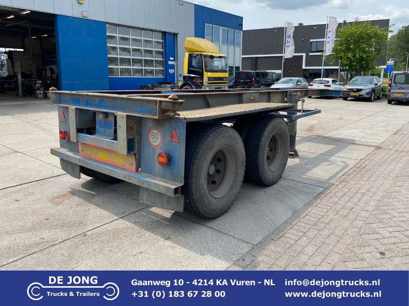 Van Hool 20FT Chassis / Steel Suspension / Double Air - Container transporter/ Swap body semi-trailer: picture 1 Van Hool 20FT Chassis / Steel Suspension / Double Air - Container transporter/ Swap body semi-trailer: picture 1