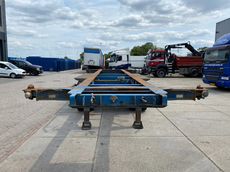Van Hool 20FT Chassis / Steel Suspension / Double Air - Container transporter/ Swap body semi-trailer: picture 5 Van Hool 20FT Chassis / Steel Suspension / Double Air - Container transporter/ Swap body semi-trailer: picture 5