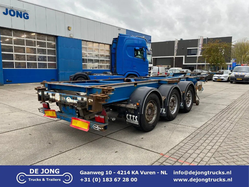 Van Hool 3B0079 / 2x Extendable / SAF + Disc - Container transporter/ Swap body semi-trailer: picture 1 Van Hool 3B0079 / 2x Extendable / SAF + Disc - Container transporter/ Swap body semi-trailer: picture 1