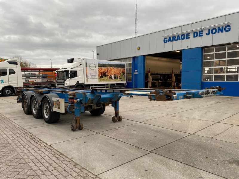 Van Hool 3B0079 / 2x Extendable / SAF + Disc - Container transporter/ Swap body semi-trailer: picture 4 Van Hool 3B0079 / 2x Extendable / SAF + Disc - Container transporter/ Swap body semi-trailer: picture 4