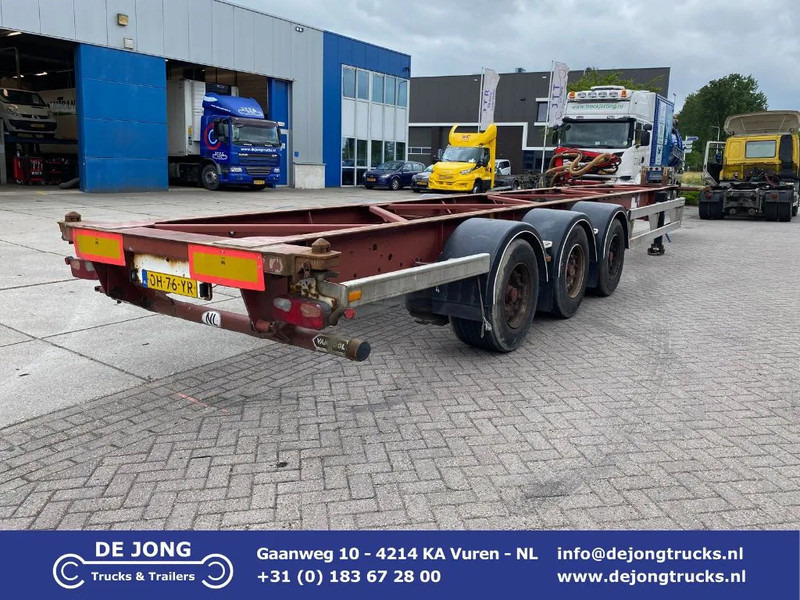 Van Hool Container chassis / 4300 kg / 40 FT / Mega - Container transporter/ Swap body semi-trailer: picture 1 Van Hool Container chassis / 4300 kg / 40 FT / Mega - Container transporter/ Swap body semi-trailer: picture 1
