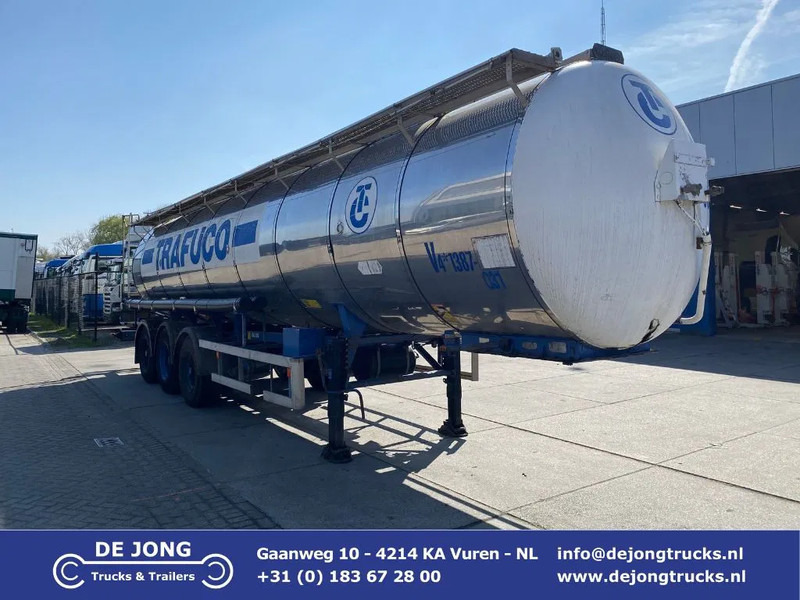 Van Hool Tank / Inox / 3 compartments / 30000 LT - Tank semi-trailer: picture 1 Van Hool Tank / Inox / 3 compartments / 30000 LT - Tank semi-trailer: picture 1