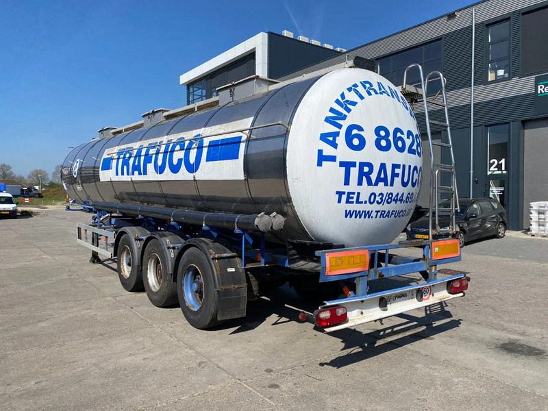 Van Hool Tank / Inox / 3 compartments / 30000 LT - Tank semi-trailer: picture 4 Van Hool Tank / Inox / 3 compartments / 30000 LT - Tank semi-trailer: picture 4