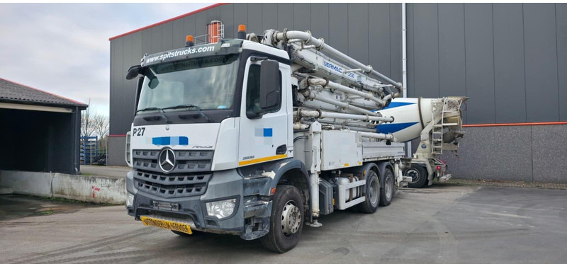 Mercedes-Benz AROCS Sermac 36m - Concrete pump truck: picture 1 Mercedes-Benz AROCS Sermac 36m - Concrete pump truck: picture 1
