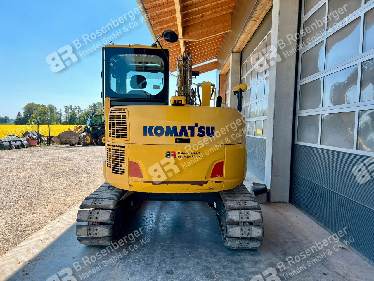 Komatsu PC88MR-10 Bagger 9t / 1835h / BJ2020 / TOP - Mini excavator: picture 4 Komatsu PC88MR-10 Bagger 9t / 1835h / BJ2020 / TOP - Mini excavator: picture 4