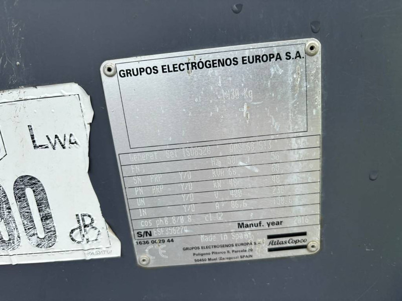 Atlas-Copco QAS 60 ST3 - Generator set: picture 5 Atlas-Copco QAS 60 ST3 - Generator set: picture 5