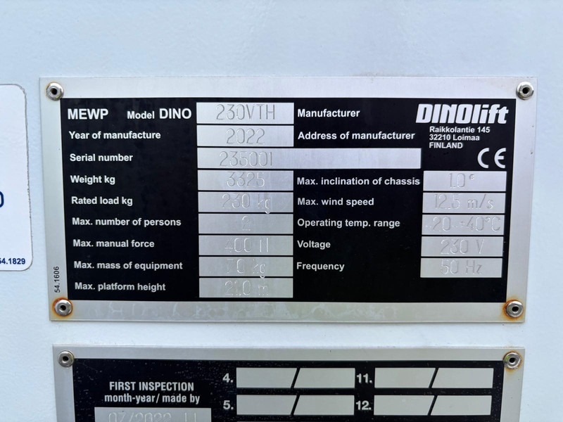 Mercedes-Benz Dino 230 VTH - Aerial platform: picture 5 Mercedes-Benz Dino 230 VTH - Aerial platform: picture 5