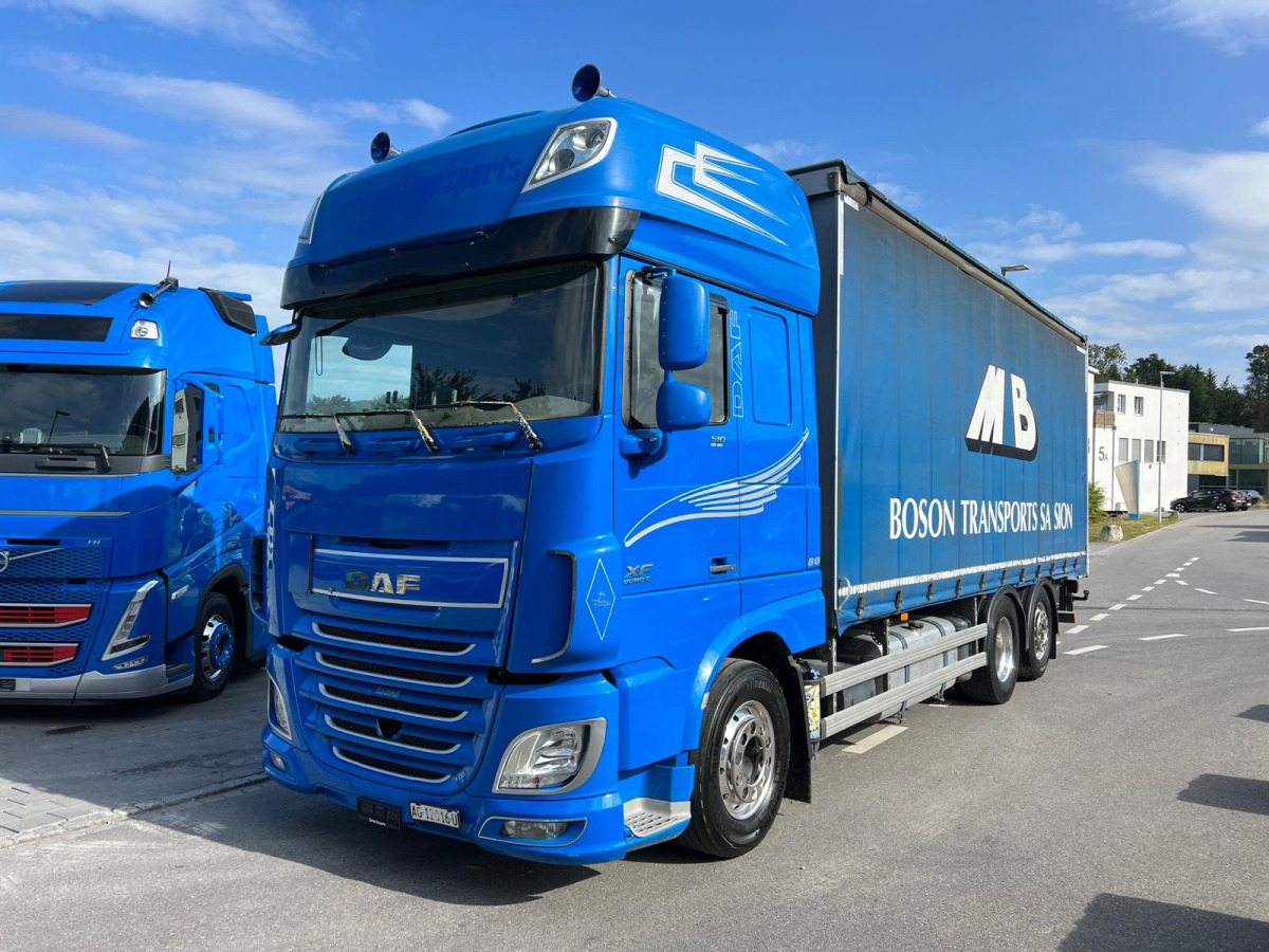 DAF XF510 6x2 - Curtainsider truck: picture 1 DAF XF510 6x2 - Curtainsider truck: picture 1