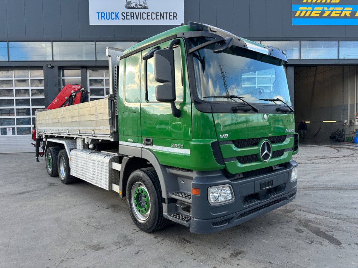MERCEDES 2551 V8 6x2 Fassi 185-5 Bj.2020 - Tipper, Crane truck: picture 3 MERCEDES 2551 V8 6x2 Fassi 185-5 Bj.2020 - Tipper, Crane truck: picture 3