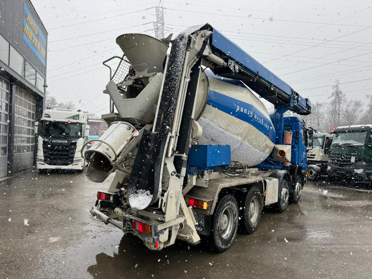 MERCEDES Actros 4148 V8 8x4 Mixer 9m3 - Concrete mixer truck: picture 5 MERCEDES Actros 4148 V8 8x4 Mixer 9m3 - Concrete mixer truck: picture 5