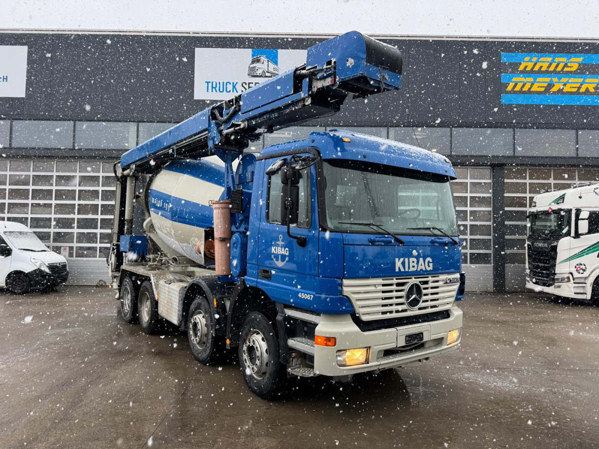 MERCEDES Actros 4148 V8 8x4 Mixer 9m3 - Concrete mixer truck: picture 3 MERCEDES Actros 4148 V8 8x4 Mixer 9m3 - Concrete mixer truck: picture 3
