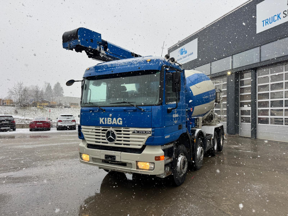 MERCEDES Actros 4148 V8 8x4 Mixer 9m3 - Concrete mixer truck: picture 1 MERCEDES Actros 4148 V8 8x4 Mixer 9m3 - Concrete mixer truck: picture 1