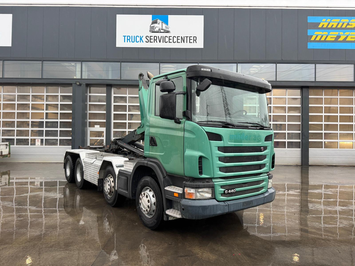 SCANIA G440 8x4 Hiab 26T - Hook lift truck: picture 3 SCANIA G440 8x4 Hiab 26T - Hook lift truck: picture 3