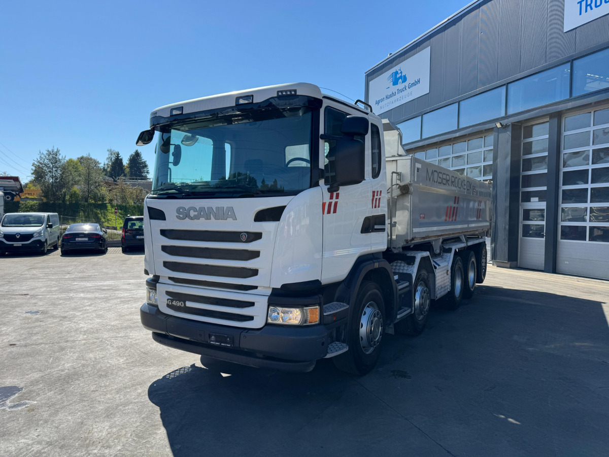 SCANIA G490 10x4 Moser 2S - Tipper: picture 1 SCANIA G490 10x4 Moser 2S - Tipper: picture 1
