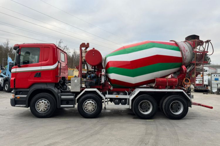 Concrete mixer truck Scania R470 8x4 7m3: picture 8