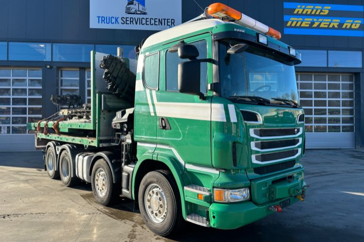 Scania R480 8x4 SWS SZM/Kran/Pritsche - Crane truck: picture 5 Scania R480 8x4 SWS SZM/Kran/Pritsche - Crane truck: picture 5