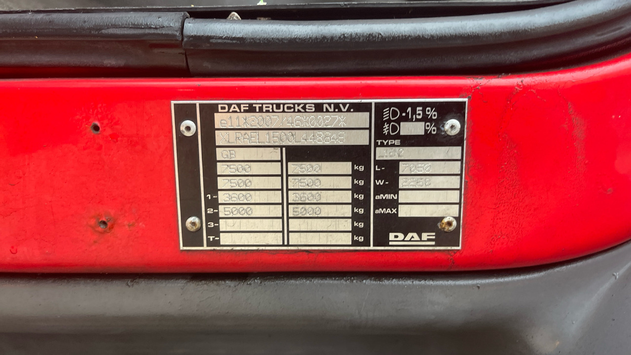 Box truck Daf LF 150: picture 12