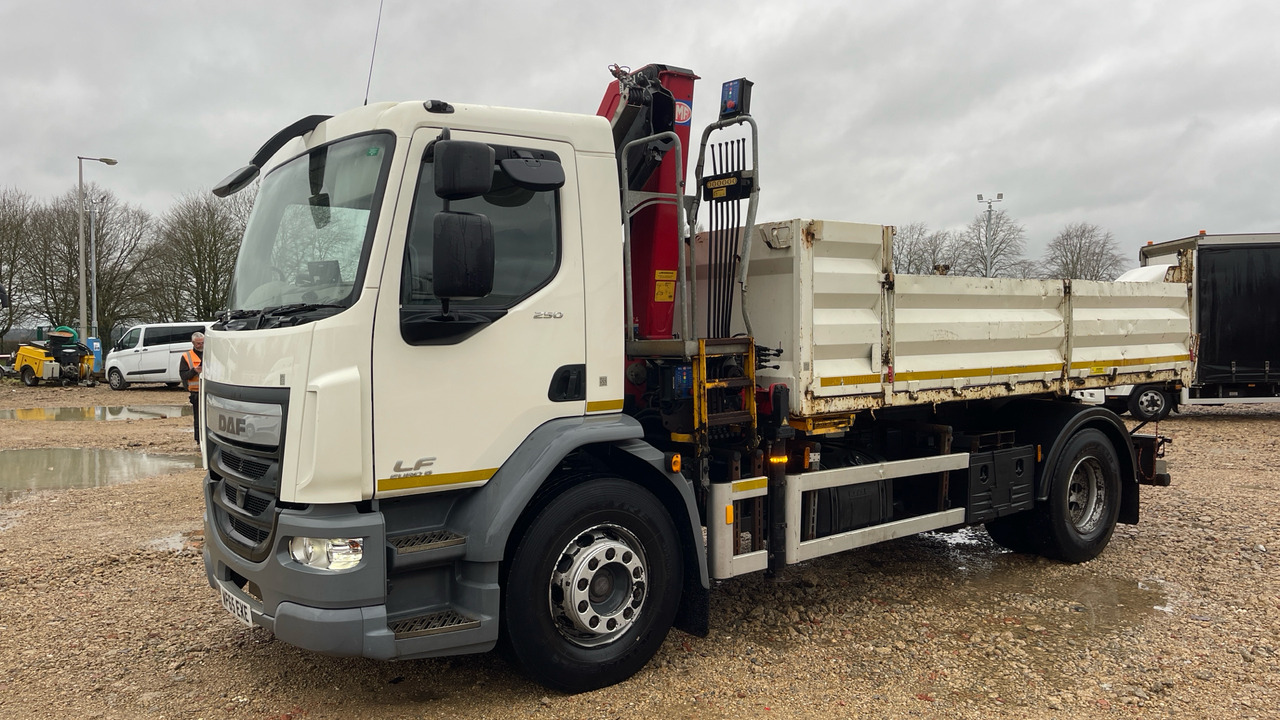 Daf LF 250 - Tipper, Crane truck: picture 2 Daf LF 250 - Tipper, Crane truck: picture 2