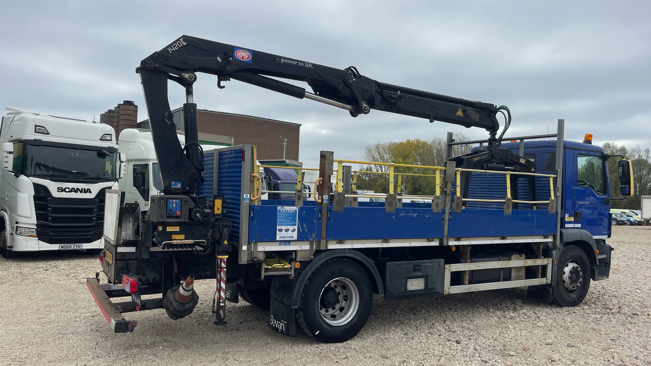 Man TGM 18.250 - Dropside/ Flatbed truck, Crane truck: picture 4 Man TGM 18.250 - Dropside/ Flatbed truck, Crane truck: picture 4