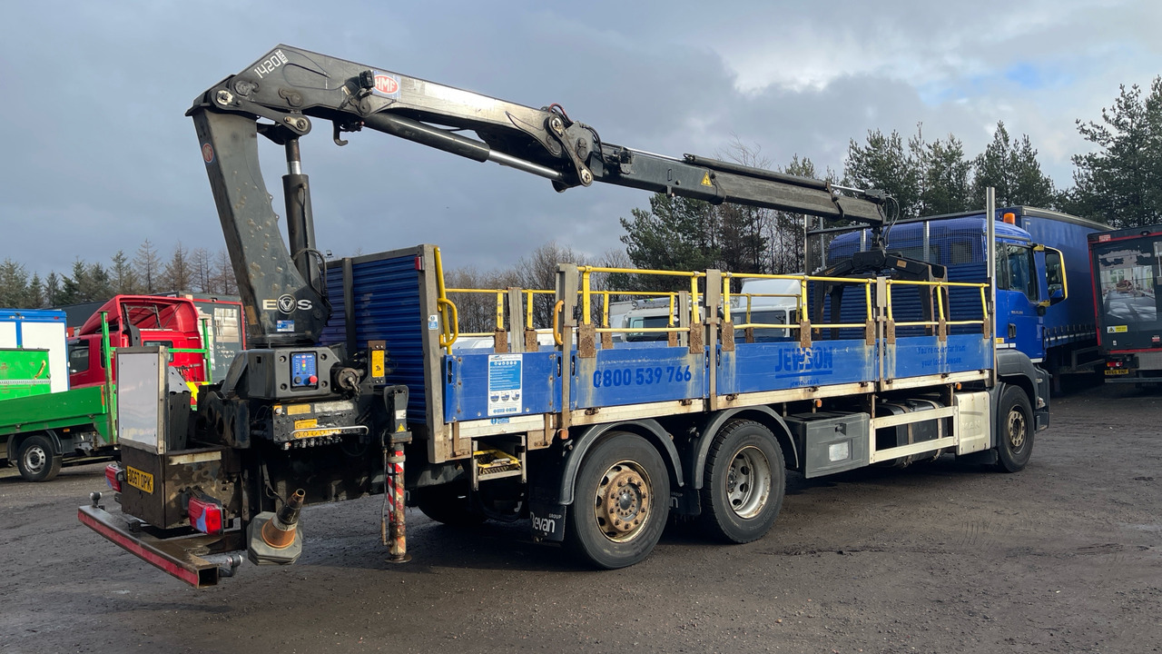 Man TGS 26.320 - Dropside/ Flatbed truck, Crane truck: picture 4 Man TGS 26.320 - Dropside/ Flatbed truck, Crane truck: picture 4