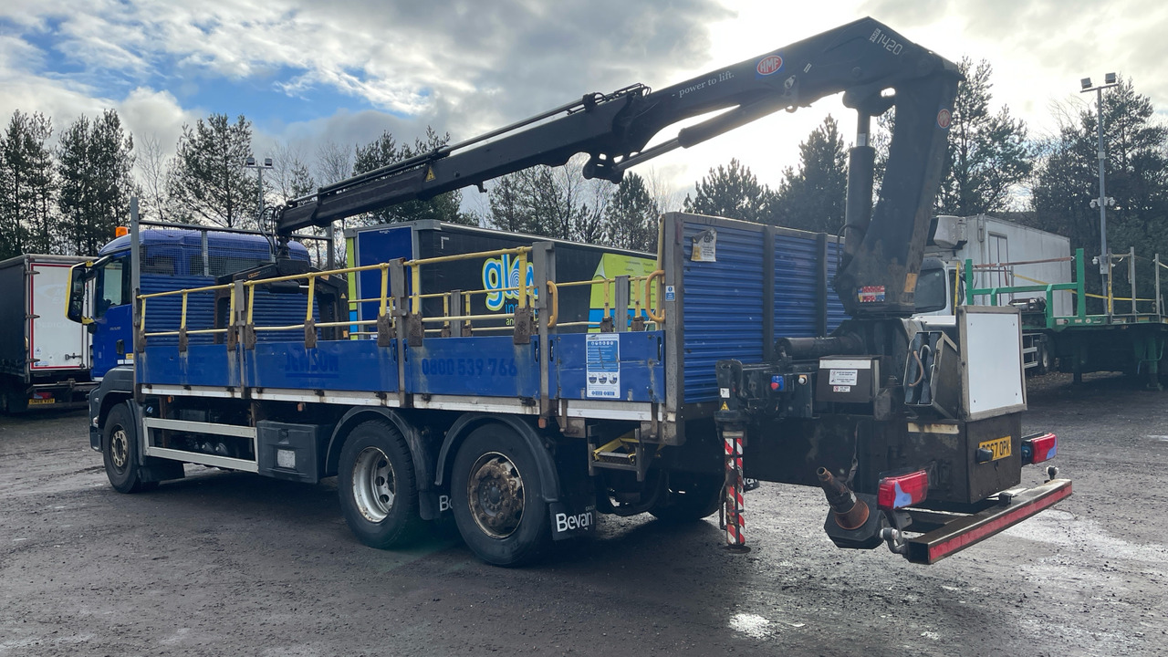 Man TGS 26.320 - Dropside/ Flatbed truck, Crane truck: picture 3 Man TGS 26.320 - Dropside/ Flatbed truck, Crane truck: picture 3