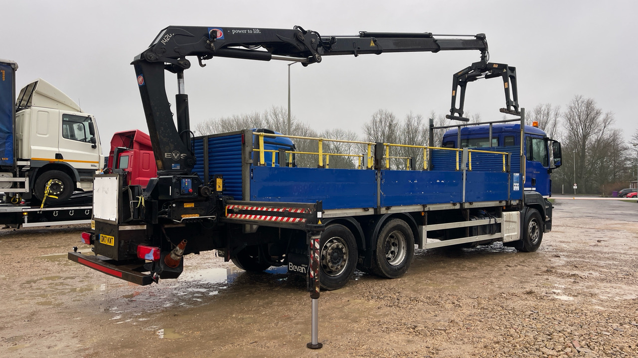 Man TGS 26.360 - Dropside/ Flatbed truck, Crane truck: picture 4 Man TGS 26.360 - Dropside/ Flatbed truck, Crane truck: picture 4