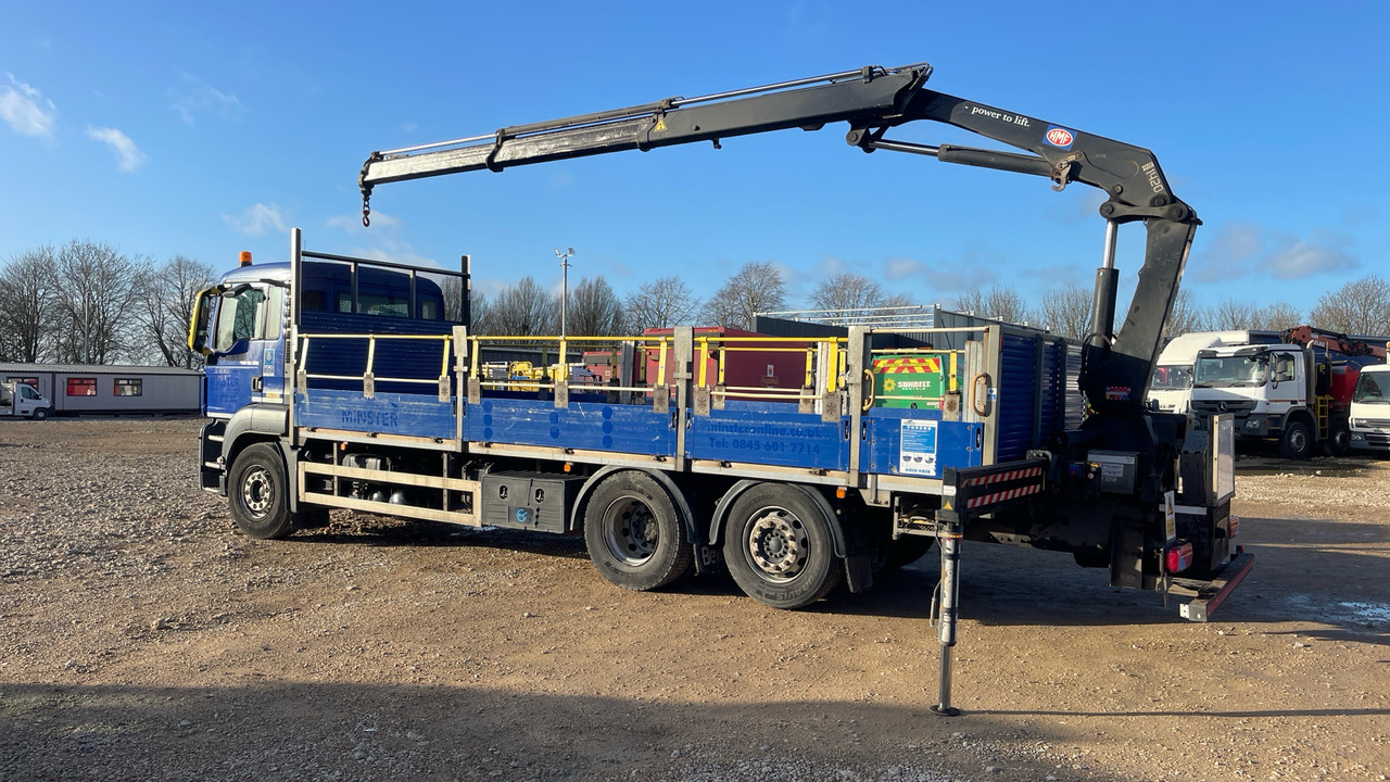 Man TGS 26.360 - Dropside/ Flatbed truck, Crane truck: picture 3 Man TGS 26.360 - Dropside/ Flatbed truck, Crane truck: picture 3