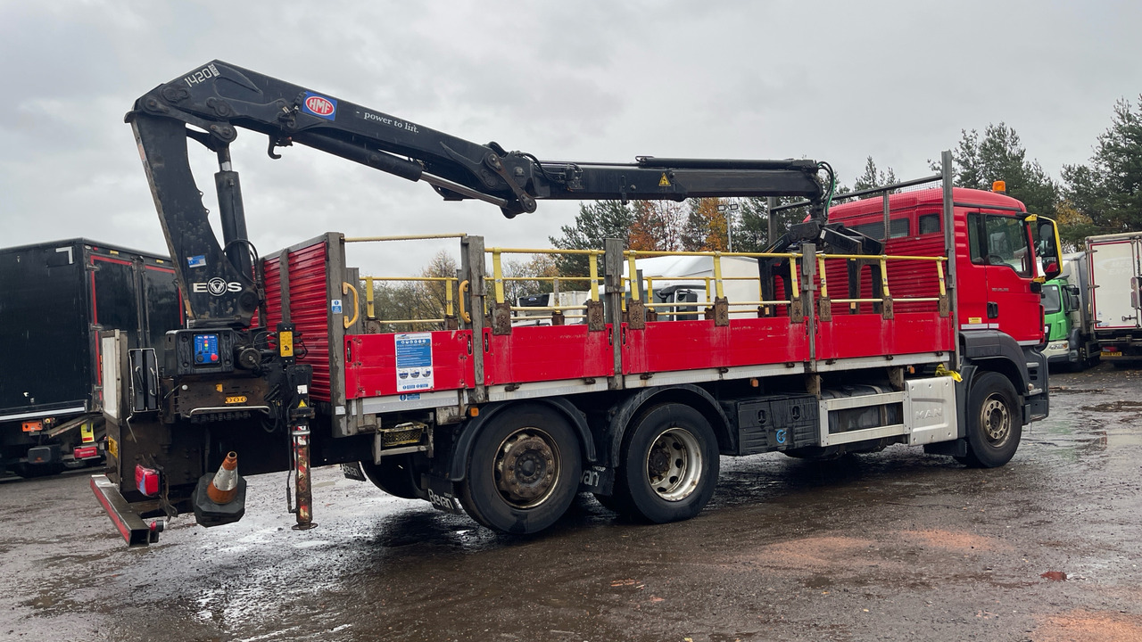 Man TGS 26.360 - Dropside/ Flatbed truck, Crane truck: picture 4 Man TGS 26.360 - Dropside/ Flatbed truck, Crane truck: picture 4