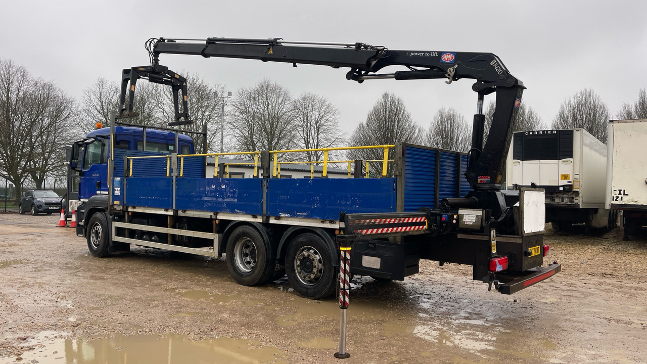 Man TGS 26.360 - Dropside/ Flatbed truck, Crane truck: picture 3 Man TGS 26.360 - Dropside/ Flatbed truck, Crane truck: picture 3