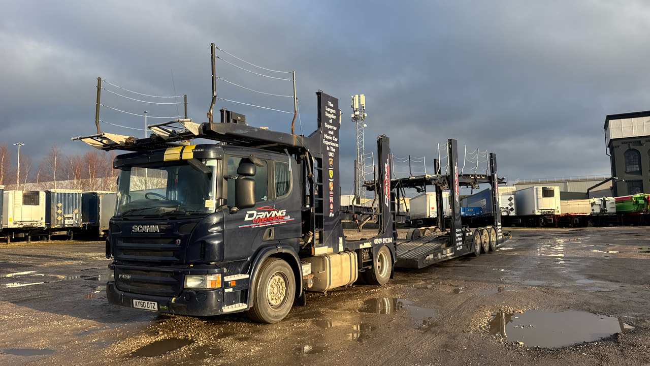 SCANIA P 420 - Autotransporter truck: picture 2 SCANIA P 420 - Autotransporter truck: picture 2