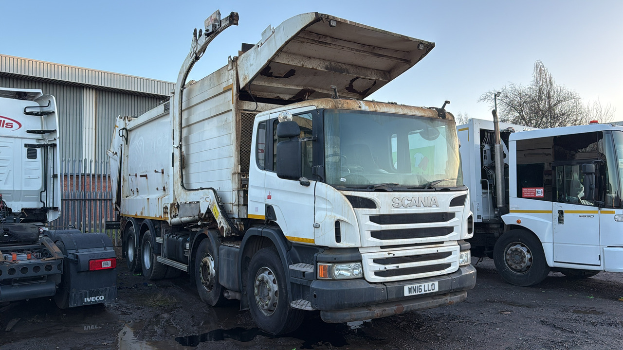 SCANIA P-SRS C-CLASS - Garbage truck: picture 1 SCANIA P-SRS C-CLASS - Garbage truck: picture 1