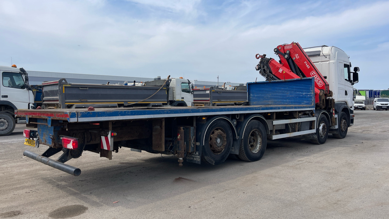 SCANIA R 450 - Dropside/ Flatbed truck, Crane truck: picture 4 SCANIA R 450 - Dropside/ Flatbed truck, Crane truck: picture 4