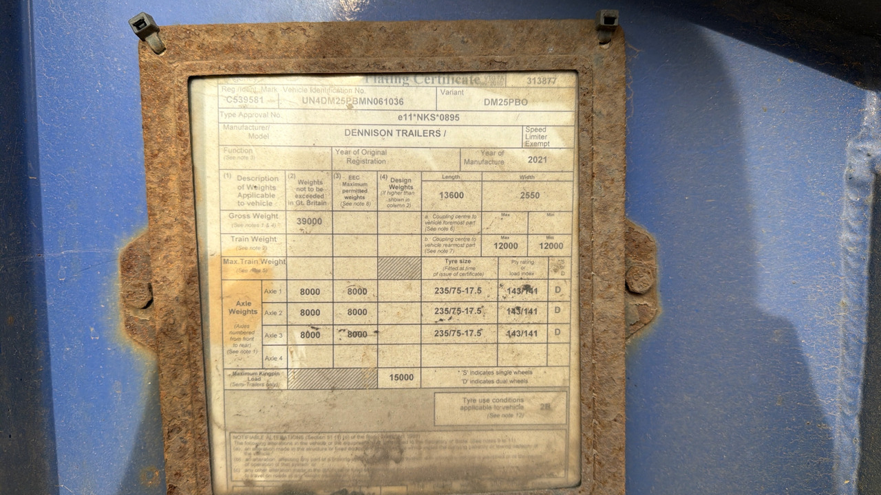 DENNISON MACHINERY-CARRIER - Trailer: picture 5 DENNISON MACHINERY-CARRIER - Trailer: picture 5