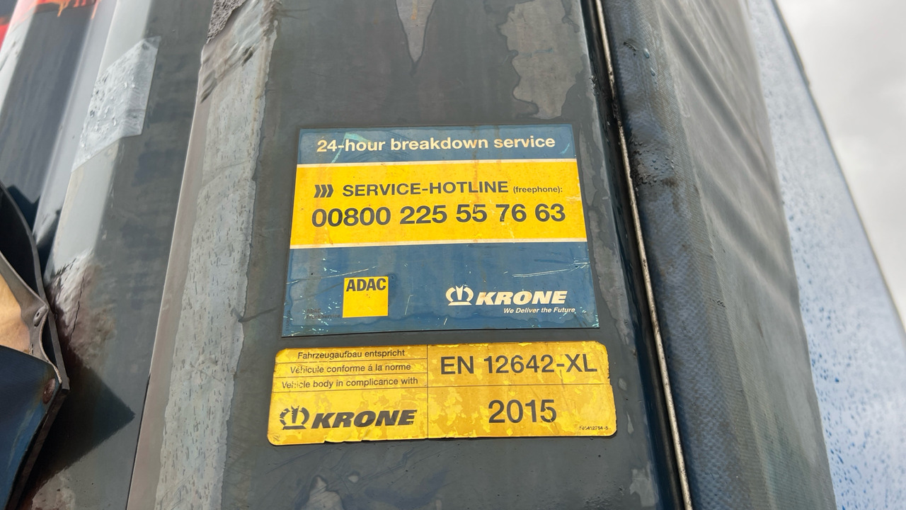 Trailer KRONE CURTAINSIDE: picture 14 Trailer KRONE CURTAINSIDE: picture 14