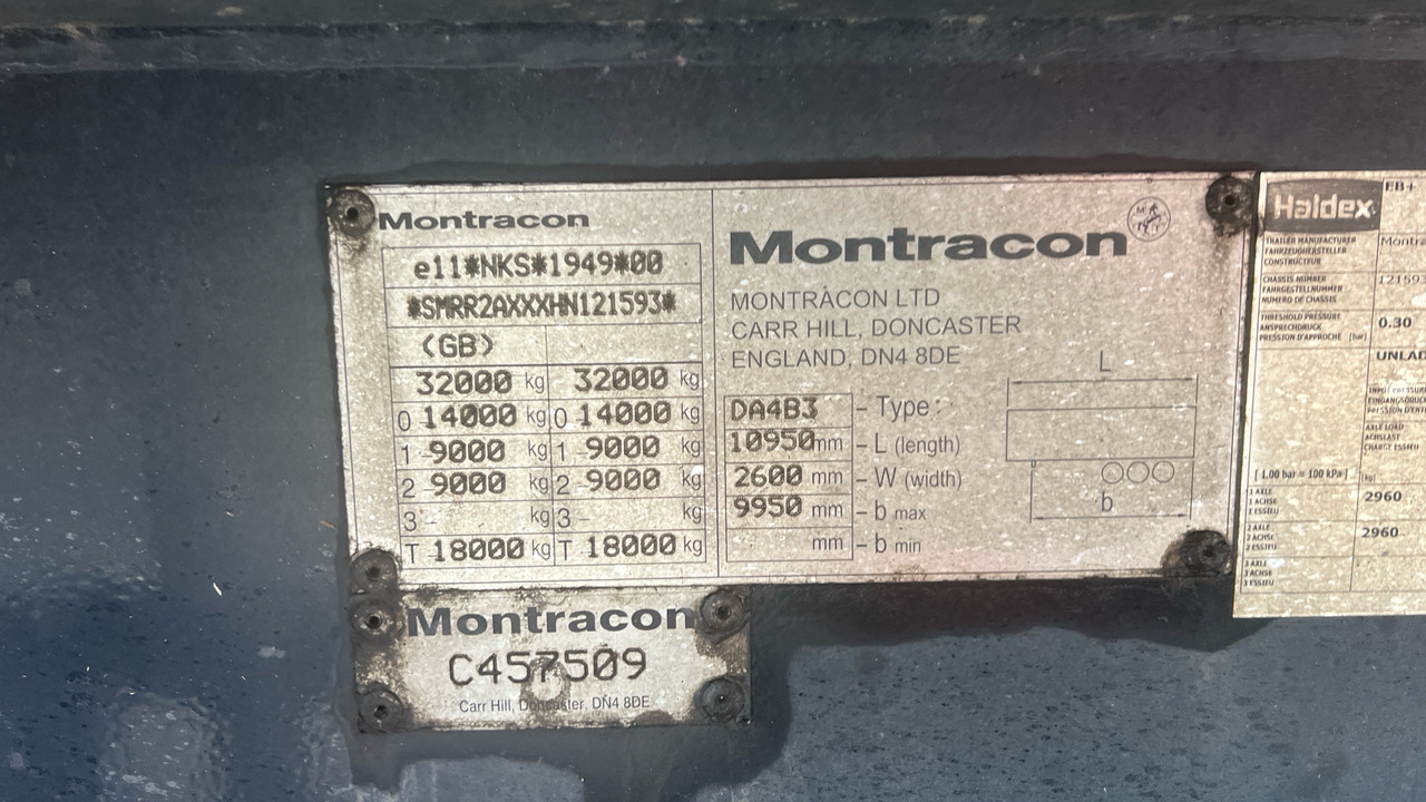 Trailer MONTRACON FRIDGE BOX: picture 12 Trailer MONTRACON FRIDGE BOX: picture 12