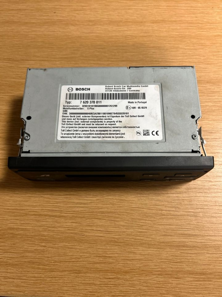 BOSCH Fahrtenschreiber 7620370011 - Tachograph for Truck: picture 2 BOSCH Fahrtenschreiber 7620370011 - Tachograph for Truck: picture 2