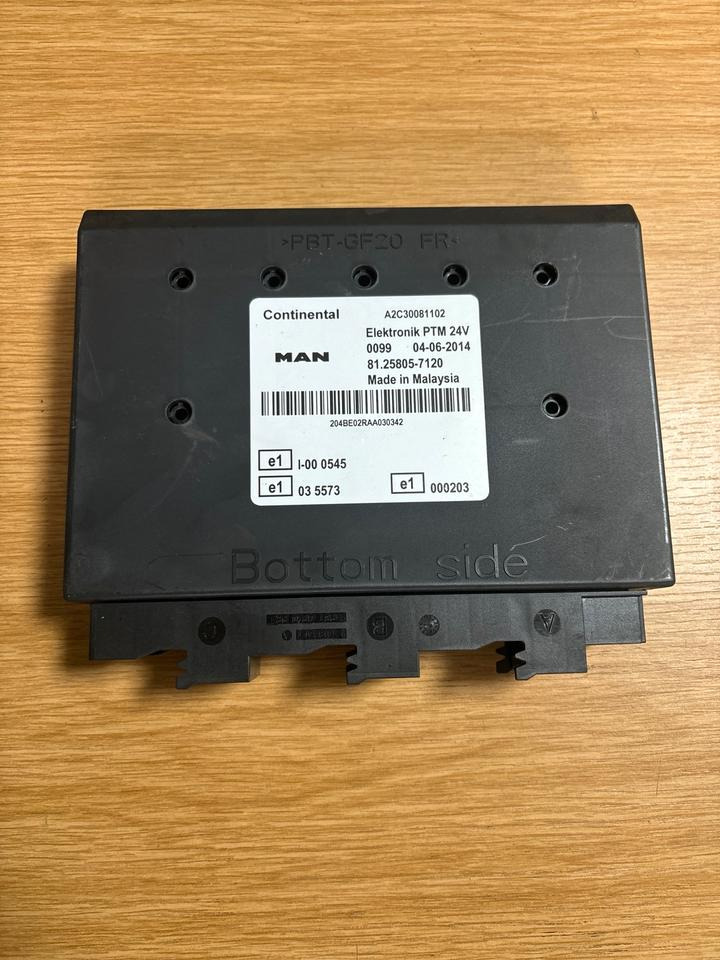 MAN Continental Elektronik PTM Steuergerät 81.25805-7120 - ECU for Truck: picture 1 MAN Continental Elektronik PTM Steuergerät 81.25805-7120 - ECU for Truck: picture 1