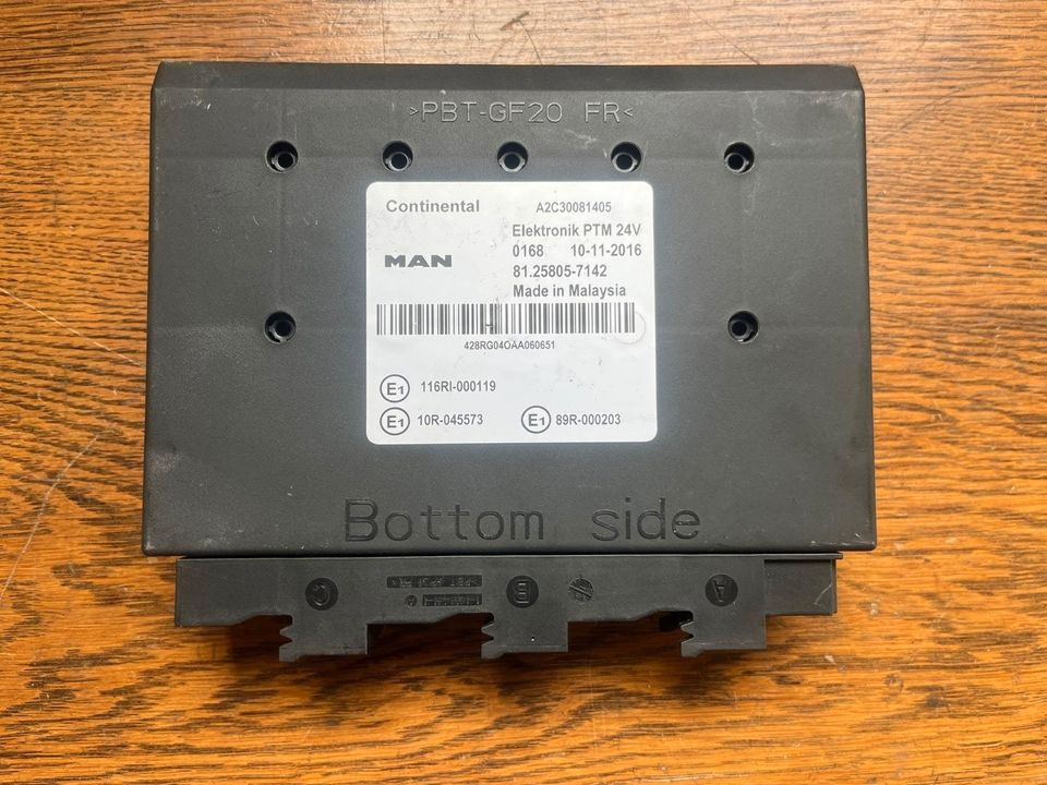 ECU for Truck MAN Continental Elektronik PTM Steuergerät 81.25805-7142: picture 1